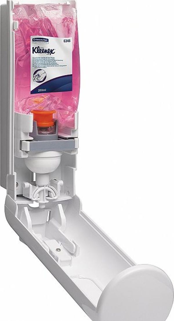 Kimberly-Clark Professional Διανομέας Σαπουνιού σε Αφρό - Μίνι, Επιτοίχιος, Χωρίς Αφή, Λευκός