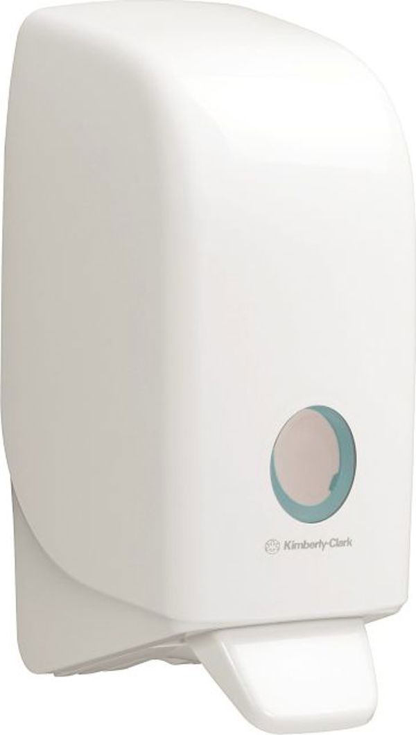 Kimberly-Clark Aquarius Διανομέας Σαπουνιού 6948, Λευκός, 1L, 11.6x11.4x23.5cm