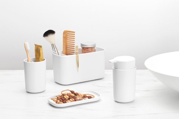 Brabantia ReNew Διανομέας Σαπουνιού Μπάνιου 250ml, Αντιολισθητικός, Λευκός