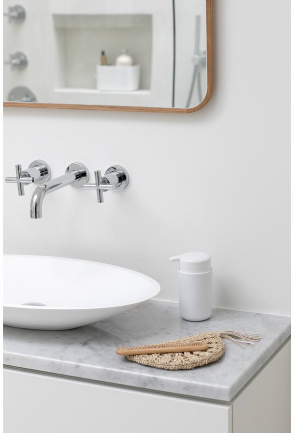 Brabantia ReNew Διανομέας Σαπουνιού Μπάνιου 250ml, Αντιολισθητικός, Λευκός