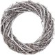 DP Craft wianek z galazek 20cm bielony