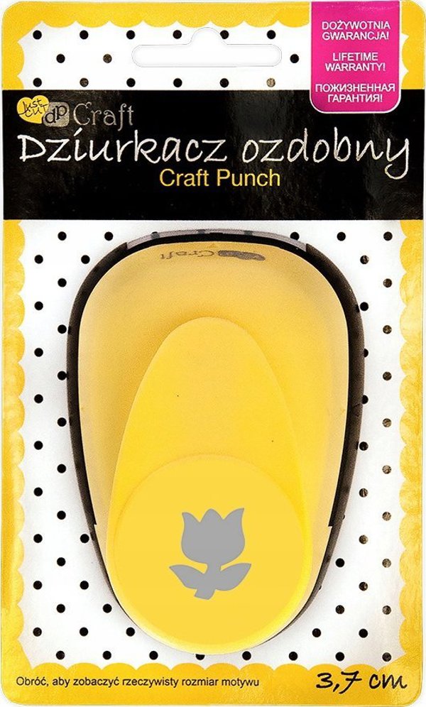 DP Craft Διακοσμητική διάτρηση 3,7cm τουλίπα