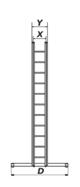 Drabex aluminiowa 7 stopniowa (DR3207)
