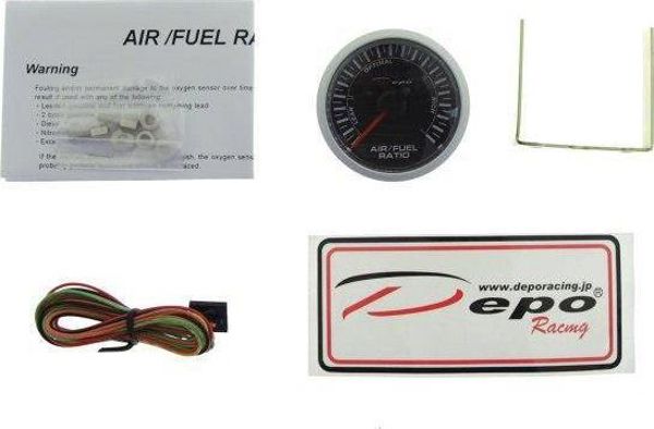 DRacing Zegar Depo Racing AFR 52mm - Ψηφιακό Όργανο Μέτρησης Αναλογίας Αέρα-Καυσίμου
