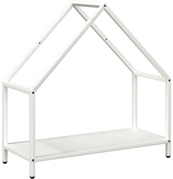 Στήριγμα ξύλων καύσης vidaXL λευκό 60x25x60 cm