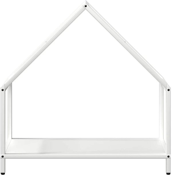 Στήριγμα ξύλων καύσης vidaXL λευκό 60x25x60 cm