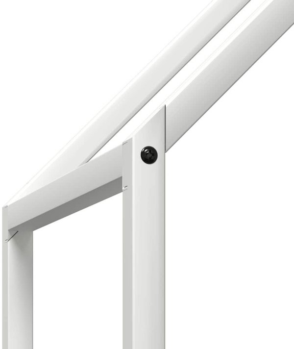 Στήριγμα ξύλων καύσης vidaXL λευκό 60x25x60 cm