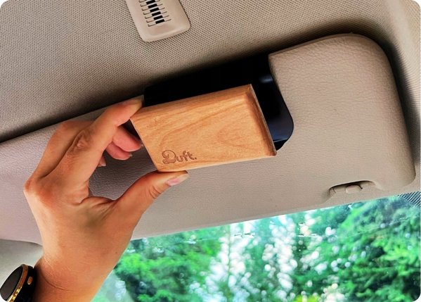 Drewniany zapach do samochodu DUFT Classic Drive - naturalny dyfuzor z uchwytem