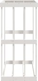 vidaXL Υπαίθρια Στάση για Ξύλα, Λευκή, 108x52x106 cm, Μασίφ Πεύκο