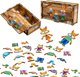 Ξύλινο Παζλ Γρίφος Puzzle Αλεπούδες Στοιχεία Τουβλάκια Σχήματα 21 Τεμ. PuzzleOK-42121