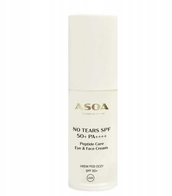 Dr Irena Eris ASOA No Tears Αντιρυτιδική Κρέμα Ματιών SPF 50+ με Πεπτίδια, 30ml