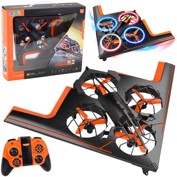 Τηλεκατευθυνόμενο Drone RC Quadcopter με Φώτα LED και Έλεγχο μέσω Εφαρμογής