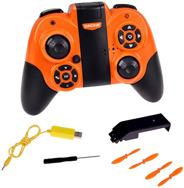 Τηλεκατευθυνόμενο Drone RC Quadcopter με Φώτα LED και Έλεγχο μέσω Εφαρμογής