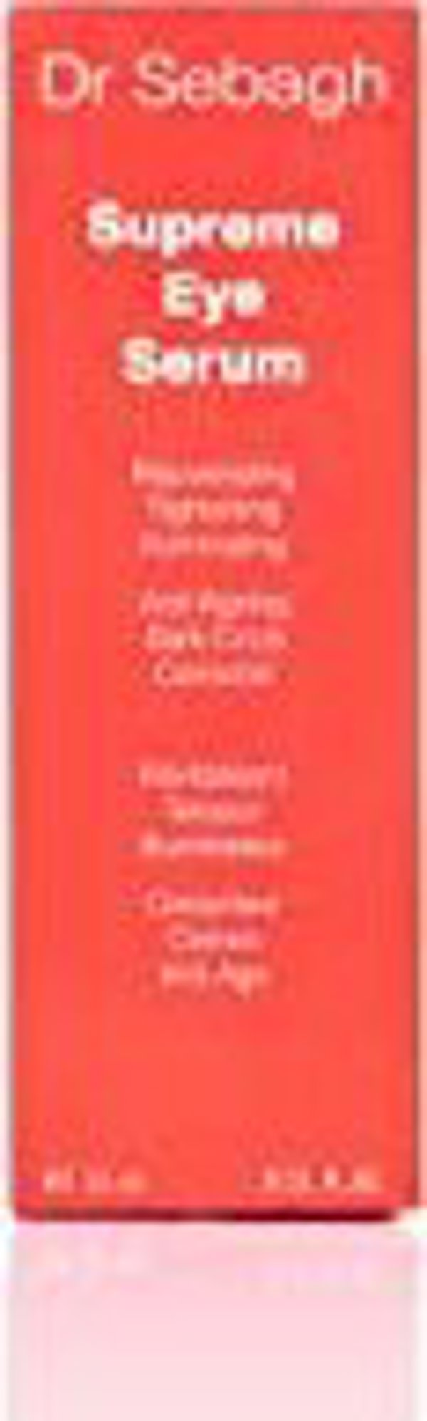 Dr. Sebagh Supreme Eye Serum Ορός Ματιών με Υαλουρονικό Οξύ 15ml