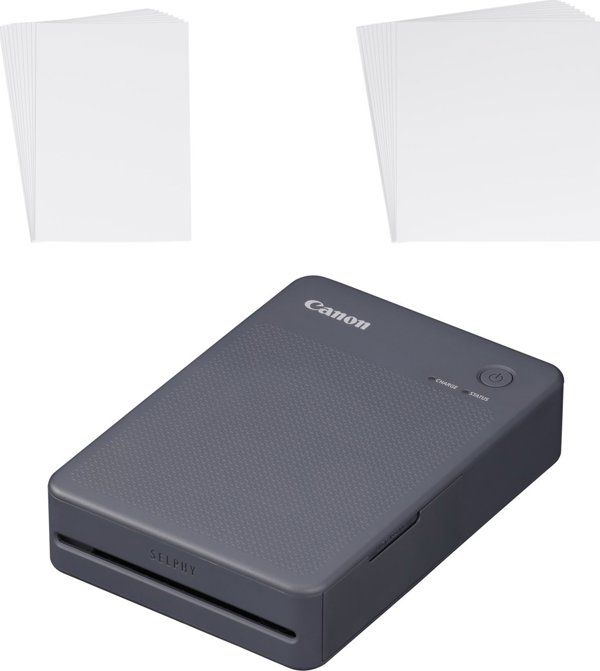 Canon SELPHY QX20 Φωτογραφικός Εκτυπωτής Black, Θερμοεξαχνίωσης, 287x287 DPI, 7.2x8.5cm, Wi-Fi