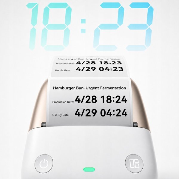 Drukarka etykiet TPG/Cognitive Niimbot Drukarka etykiet B2 PRO, złota + rola etykiet 230 ks (1AC96442809)