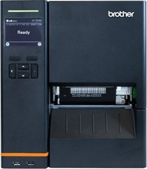 Brother TJ-4520TN Βιομηχανικός Εκτυπωτής Ετικετών, Θερμική Μεταφορά, 300 DPI, Με Οθόνη, Μαύρο