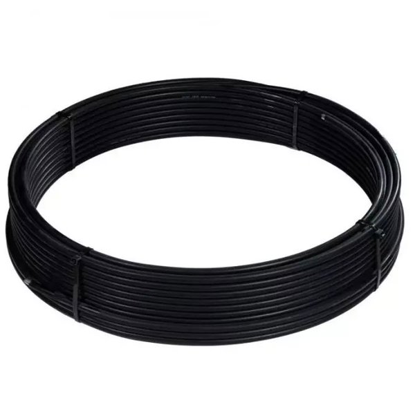 Drut fi 8mm aluminiowy AlMgSi w otulinie HFFR czarny (ok. 10kg)