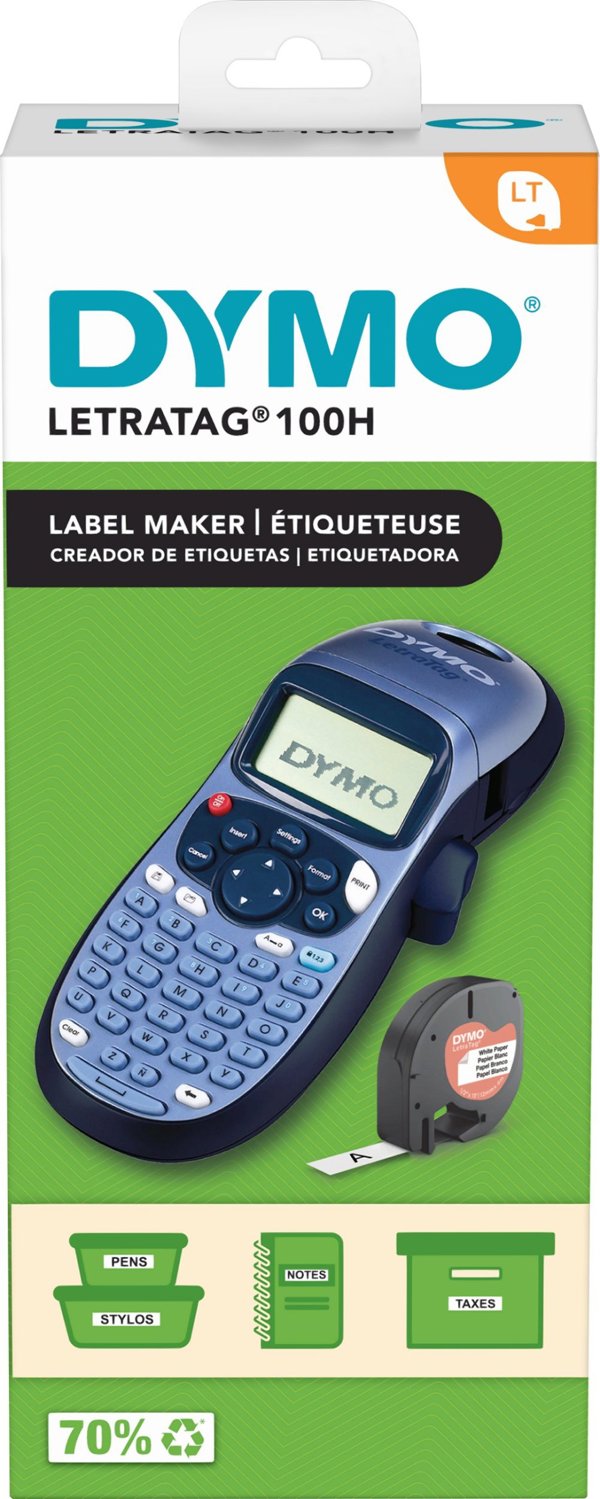 Εκτυπωτής ετικετών DYMO DYMO LetraTag LT-100 H black