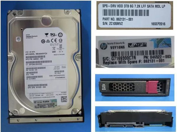 DRV HDD 3TB 6G 7.2K LFF SATA