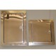 Μικρή ανοξείδωτη πόρτα καμινάδας 140x140mm