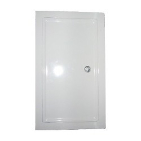 Λευκή Πόρτα Καμινάδας 155x290mm μεγάλη