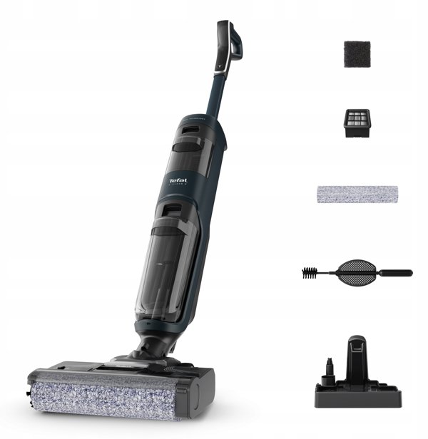 Drėgno ir sauso valymo dulkių siurblys Tefal X-Clean GF2251F3