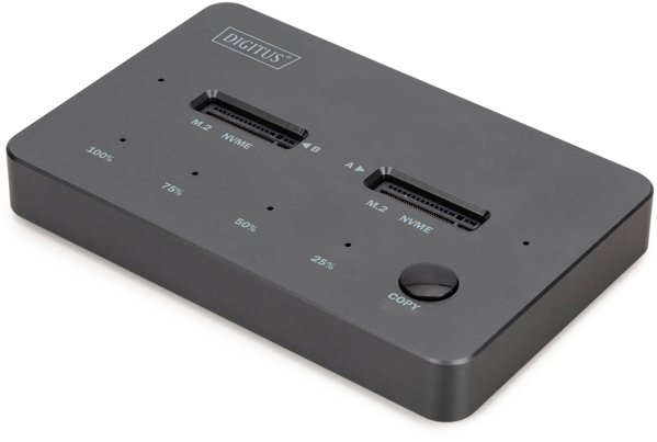 Dual Bay Nvme SSD Docking Station 2 bay NVME duplicator M.2 SSD Docking Station
