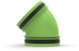 Duco Connection piece 45° with joint D160/D160 (M/M)DUCO