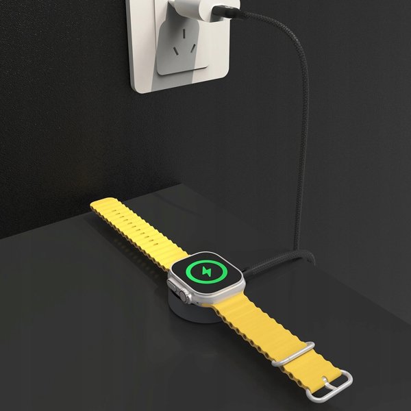 Dudao Ασύρματος φορτιστής Dudao A12C για Apple Watch 1,2m - μαύρο