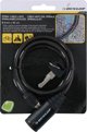 Dunlop Zapiecie rowerowe Dunlop spiralne na klucz 0,6x90cm czarny