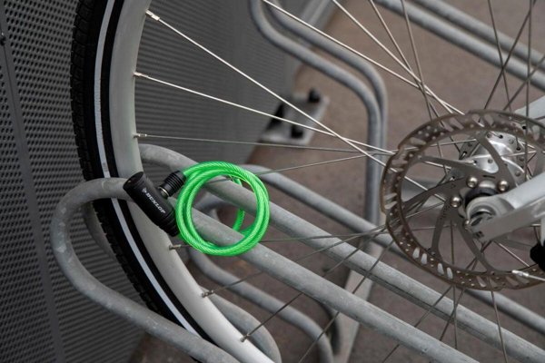 Dunlop Zapiecie rowerowe Dunlop spiralne na klucz 0,6x90cm czarny