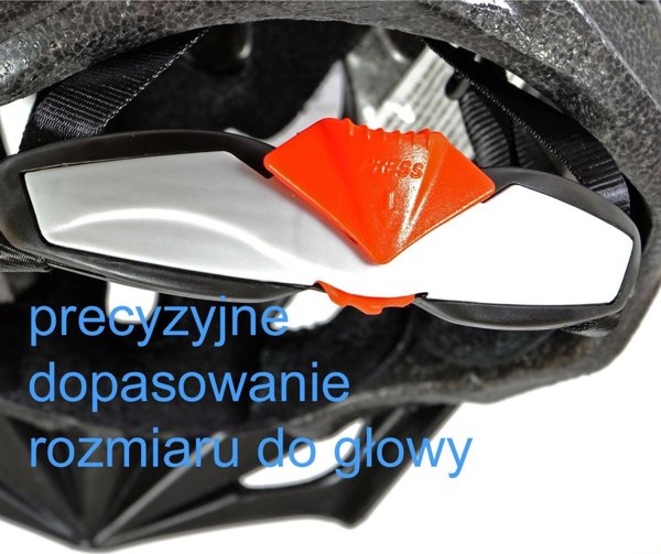 Dunlop KASK ROWEROWY REGULOWANY DUNLOP MTB GREY R.S (53-55CM)