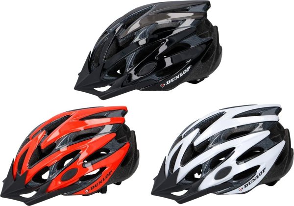Dunlop KASK ROWEROWY REGULOWANY DUNLOP MTB GREY R.S (53-55CM)