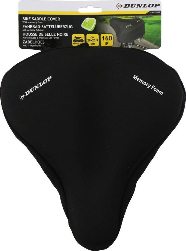 Dunlop Κάλυμμα Σέλας Ποδηλάτου με Memory Foam, Αδιάβροχο, 26x23.5cm