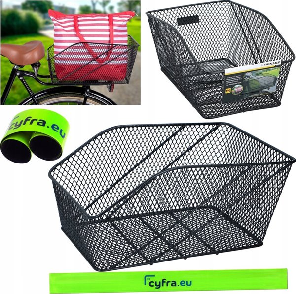 Dunlop Ποδηλατικό Καλάθι 13L για Πίσω Φορτωτή