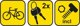 Dunlop Κλειδαριά Ποδηλάτου U-Lock Με Καλώδιο 10x1200mm, Αντικλεπτικό Σετ