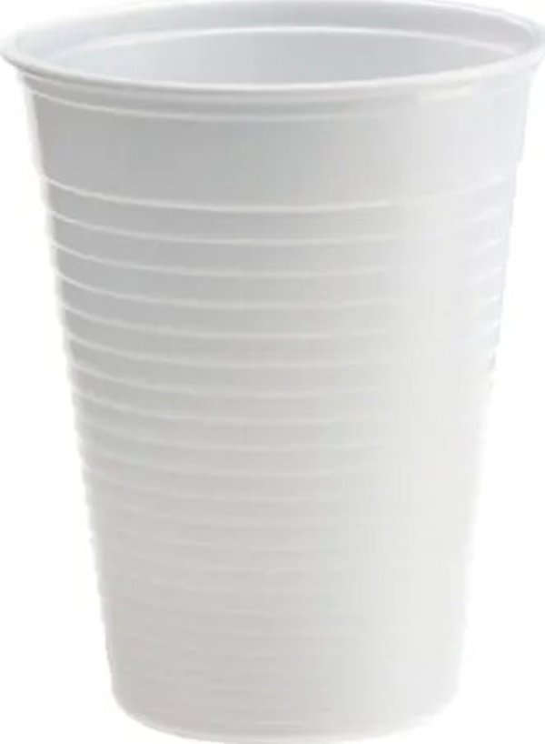 Ποτήρι αυτόματης μηχανής Duni λευκό 21 cl - (100 τεμ.)