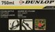 Dunlop Παγούρι Ποδηλασίας 750ml με Βάση Στήριξης - Μαύρο