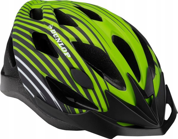 Dunlop Κράνος Ποδηλάτου MTB Ρυθμιζόμενο για Ενήλικες, Πράσινο
