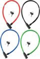 Dunlop Zapiecie rowerowe cable lock 4mm 65cm 4ass (Z0584)
