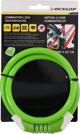 Dunlop Zapiecie rowerowe spiralne na szyfr 1,0x65cm Dunlop - zielony