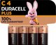 Duracell Μπαταρίες Plus C (LR14/MN1400) Baby - Σετ 4 Τεμαχίων