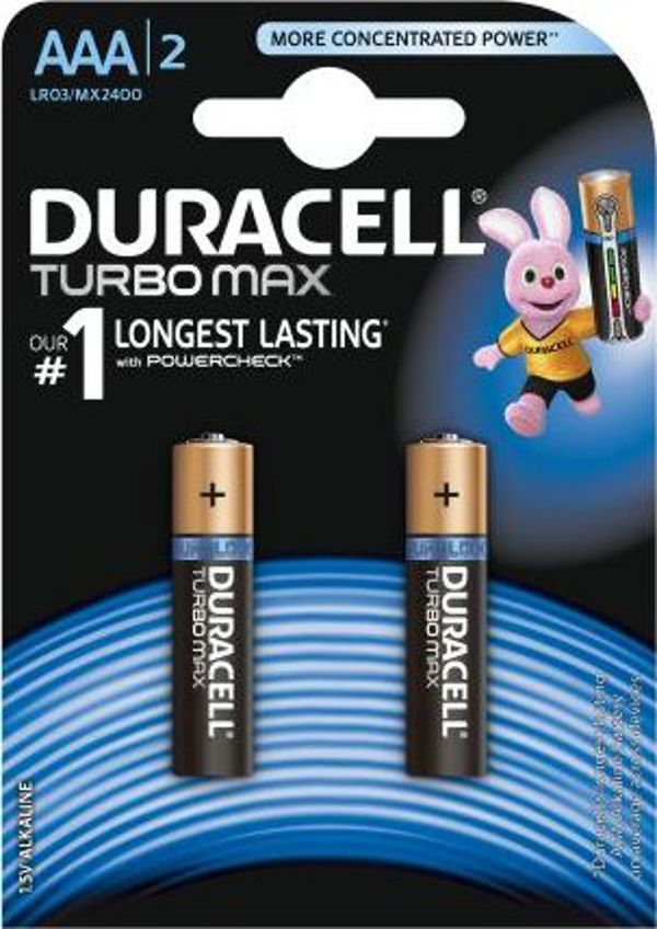 Duracell Bateria Turbo Max AAA / R03 2szt.