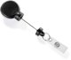 Durable 834901 Θήκη Κάρτας με Μηχανισμό Badge Reel, Μαύρο, Πλαστικό, 35 mm x 65 mm