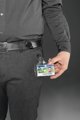 Durable 834901 Θήκη Κάρτας με Μηχανισμό Badge Reel, Μαύρο, Πλαστικό, 35 mm x 65 mm