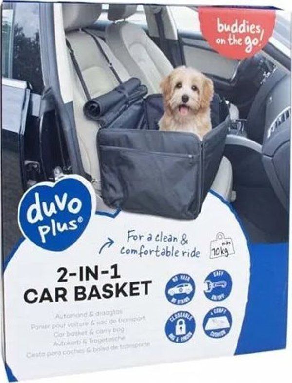 Duvo+ Κλουβί Μεταφοράς Σκύλου Αυτοκινήτου 45x39x30cm