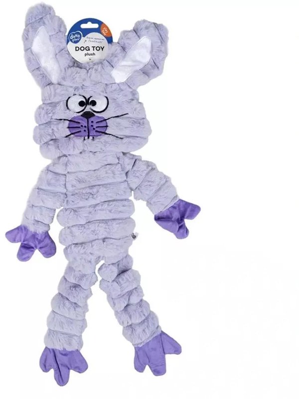 Duvo+ Duvo+ Huggi Rabbit Zabawka Pluszowa dla Psa Królik S 41cm
