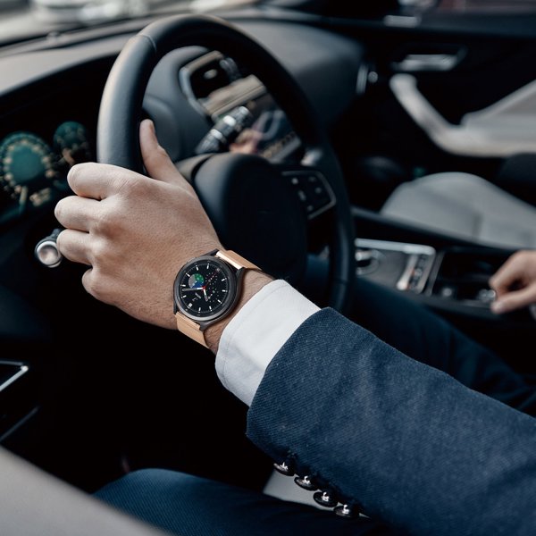 Dux Ducis Μαγνητικό Λουράκι Milanese για Samsung/Huawei/Honor/Xiaomi Watch, 22mm, Χρυσό