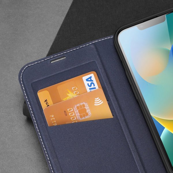 Dux Ducis Dux Ducis Skin X2 θήκη για iPhone 14 Plus κάλυμμα με μαγνητικό πτερύγιο μπλε